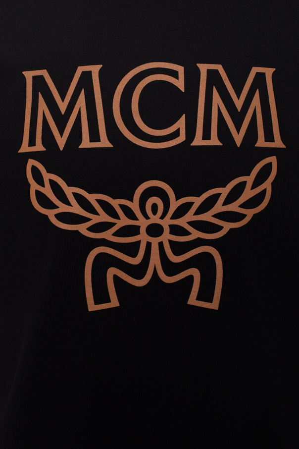 MCM Logo T shirt Men s Clothing Vitkac